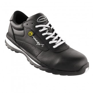 ruNNex® Damen-Sicherheitshalbschuhe S3 GIRLSTAR schwarz/weiß