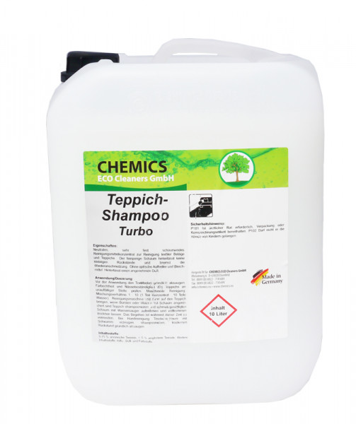 Teppich - Shampoo Konzentrat für Textilbeläge 10 Liter Kanister