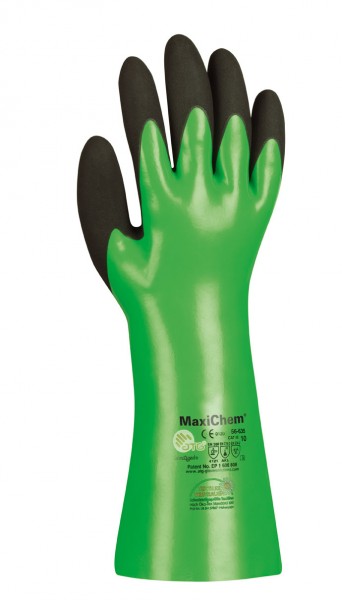 ATG® Chemikalien-Schutzhandschuhe MaxiChem 30 cm - 56-630