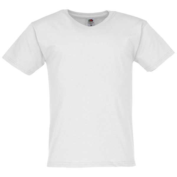 Fruit of the Loom T-Shirt Original V-Neck kurzarm