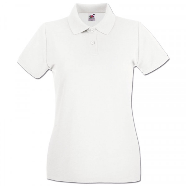 Fruit of the Loom Premium Poloshirt Lady-Fit kurzarm