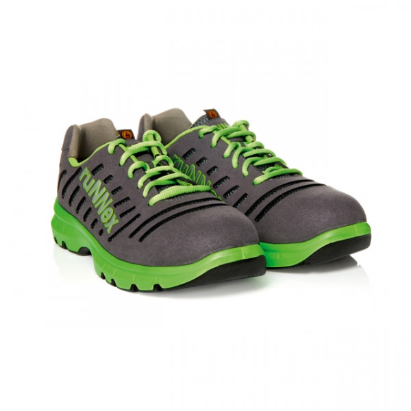 ruNNex® Sicherheitshalbschuhe S1P FlexStars 5170 grau/grün