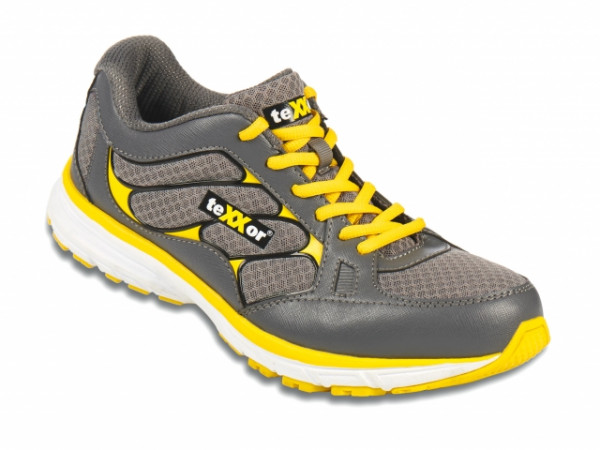 teXXor® S1P-Sicherheitshalbschuhe ROUBAIX grau/gelb