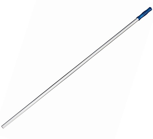 Alustiel 140 cm m. blauem Griff