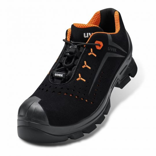 Uvex 2 Sicherheitshalbschuhe gelocht 6521 MACSOLE® S1P HRO SRC