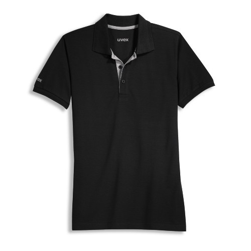 Uvex Poloshirt 8916 schwarz