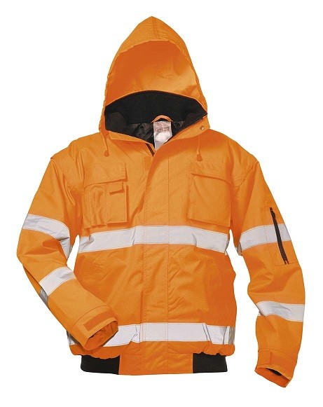 Warnschutz Pilotjacke TOM orange