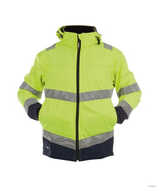 DASSY® Warnschutz Softshell-Jacke MALAGA