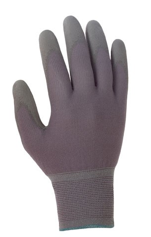 teXXor® Polyester-Strickhandschuhe Polyurethan beschichtet grau
