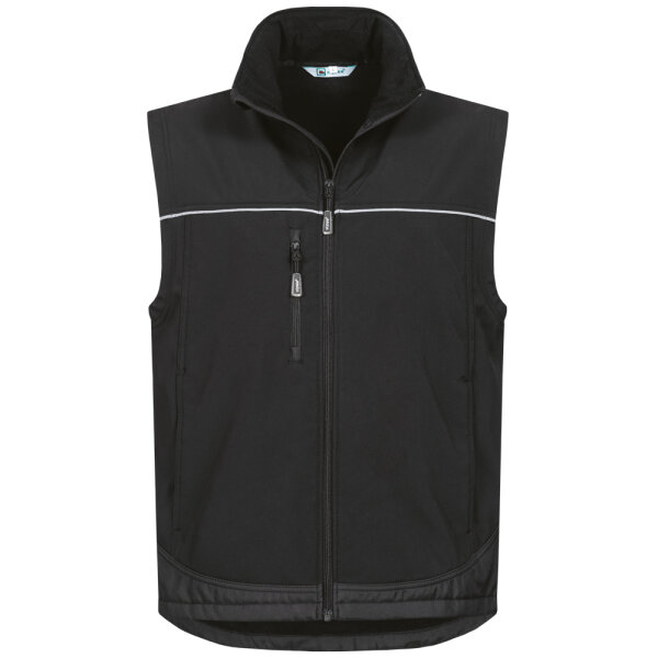 Softshell-Weste HEN schwarz