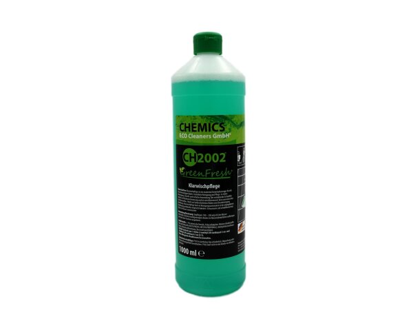 Klarwischpflege Greenfresh® KF 1 Liter Flasche