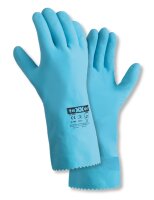 teXXor® Haushaltshandschuhe Naturlatex blau