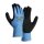 teXXor® Nylon-Winterhandschuhe Latex topline, blau/dunkelblau