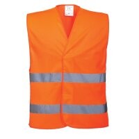Warnschutz Weste 2 Reflexstreifen EN ISO20471 Class 2