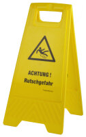Warnschild "Achtung Rutschgefahr" gelb, ca....