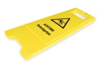 Warnschild "Achtung Rutschgefahr" gelb, ca....