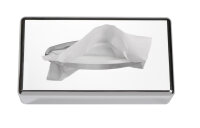 Kosmetikboxen-Spender chrom, für 100 Stück,...