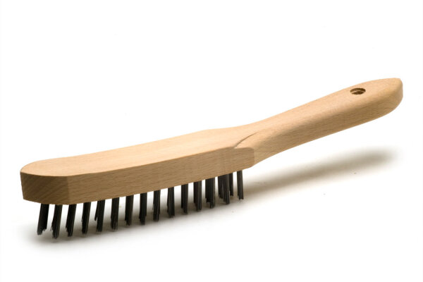 Stahldrahtbürsten Holz