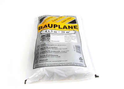 LDPE-Bauplane 4m x 5m Typ 50