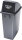 Abfalleimer 60 Liter Schwarz, mit "Push" Deckel