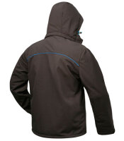 elysee® Softshell-Jacke URANOS schwarz/blau
