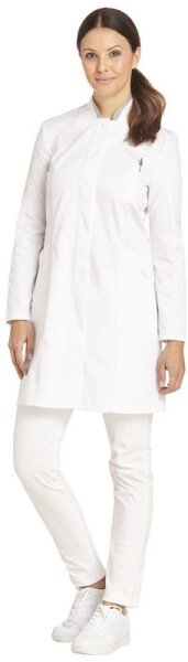 Damenmantel 1/1 Arm 08/2588-01 weiß (Auslaufmodell)