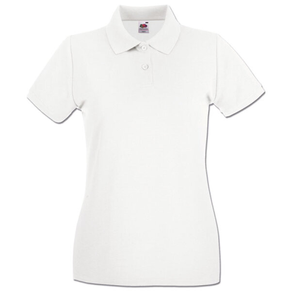 Fruit of the Loom Premium Poloshirt Lady-Fit kurzarm