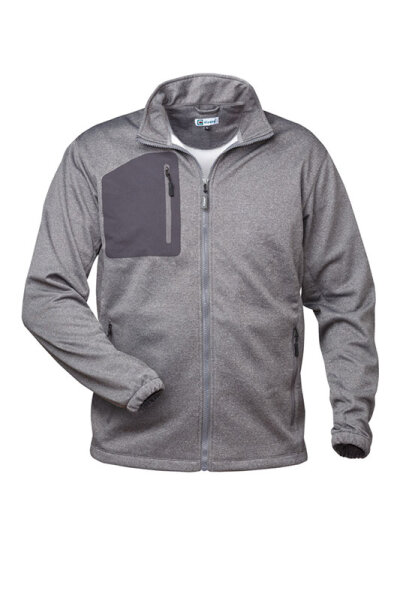 elysee® Tech-Fleecejacke GRAZ hellgrau/grau