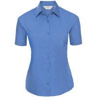 Russell Ladies Kurzarm Bluse Polycotton Easy Care Poplin