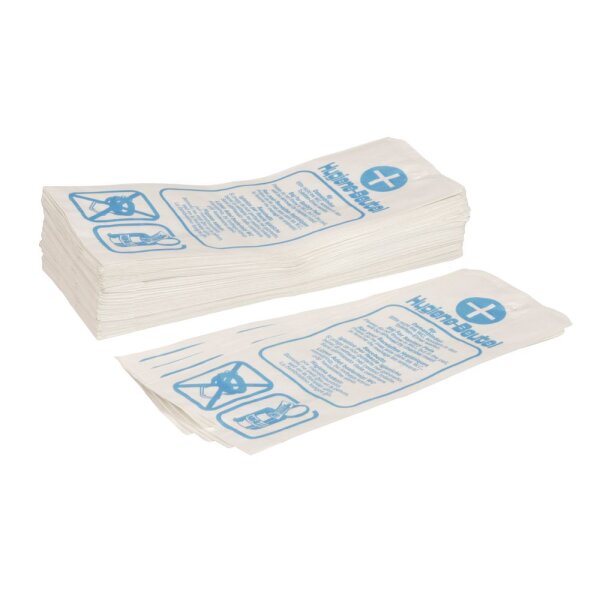 Hygienebeutel Papier, weiß
