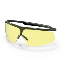Uvex Schutzbrille super g titan Scheibe getönt amber...