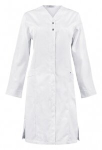 Damenmantel 1/1 Arm 08/2512-01 weiß (Auslaufartikel)