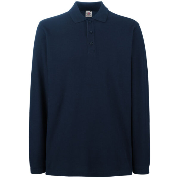 Fruit ot the Loom Poloshirt Premium langarm