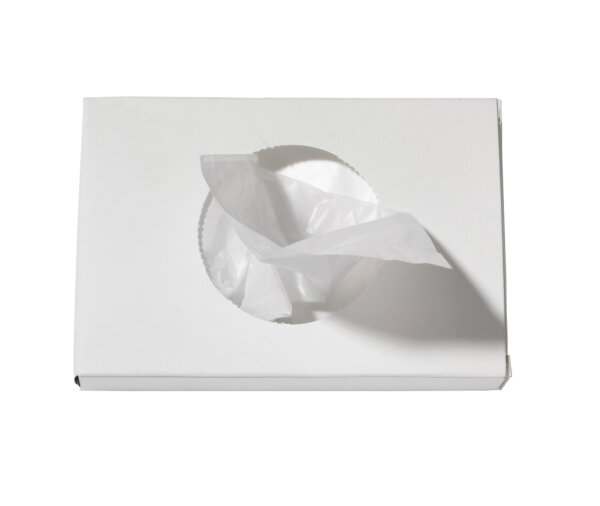 Hygienebeutel PE-Folie, weiß