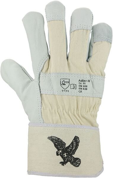Rindnarbenlederhandschuhe Adler-M