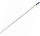 Alustiel 140 cm m. blauem Griff