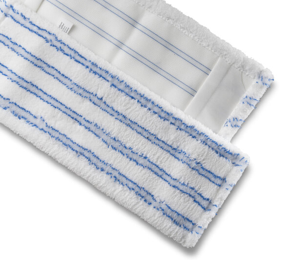 Microfasermopp Premium blau gestreift 40 cm