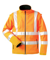 elysee® Warnschutz Softshell-Jacke TYLER orange