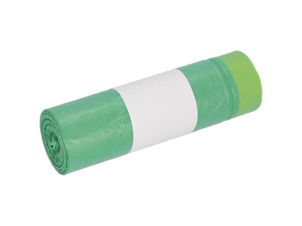 Deiss-HDPE Zugbandsäcke 60 Liter grün