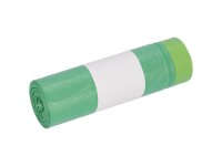 Deiss-HDPE Zugbandsäcke 60 Liter grün