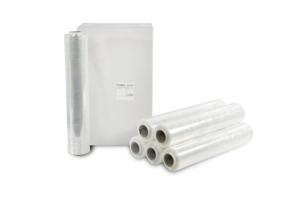 Stretchfolie für Paletten 50 cm - 23 extra transparent 245 Meter