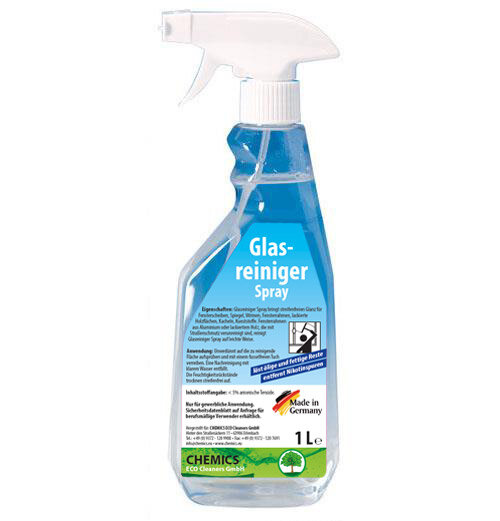 Glasreiniger 1 Liter Sprühflasche