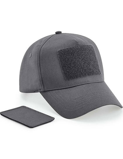5 Panel Cap mit abnehmbarem Patch