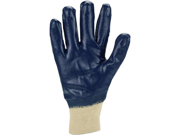 Nitril-Handschuhe vollbeschichtet blau