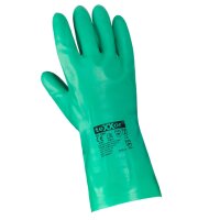 teXXor® Chemikalienschutzhandschuhe Nitril grün