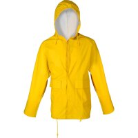 Regenjacke PU-Stretch gelb