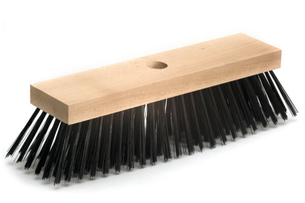 Stahldrahtbesen, Holz, 30 cm