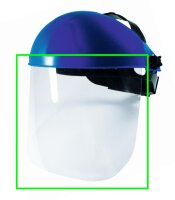 Visierscheibe aus Polycarbonat passend für Artikel 6620