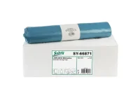 LDPE Regenerat Müllsäcke 120 Liter blau Typ 60