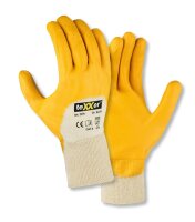teXXor® Nitril-Handschuhe STRICKBUND, 3/4 beschichtet